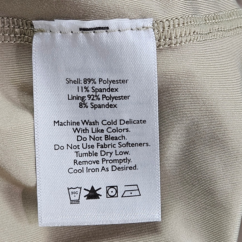 Eddie Bauer Womens Beige Cargo Hiking 
Skort Size 14 Stretch Active Outdoor 5910 - Picture 7 of 11